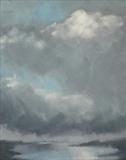 Loch Craignish, spring squall by malize mcbride, Painting, Oil on canvas