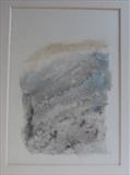 Mica schist, Ben Lawers by malize mcbride  MA Hons MFA, Painting, Acrylic and charcoal on canvas