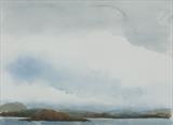 Spring sky, Mull by malize mcbride, Painting, Watercolour on Paper