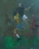 World cup 1974 by malize mcbride, Drawing, Pastel on Paper